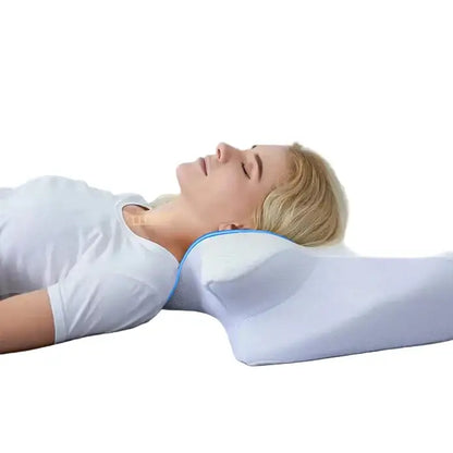 2-in-1 Memory Foam Cervical Neck Pillow (different colours available)