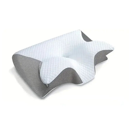 2-in-1 Memory Foam Cervical Neck Pillow (different colours available)