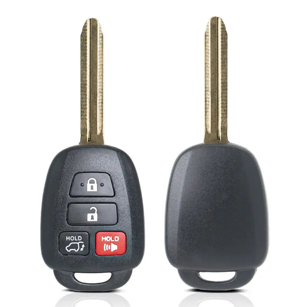 2-Pack Remote Key Fobs H Chip for Toyota RAV4, Highlander & Sequoia (2013–2019)