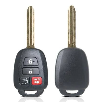 2-Pack Remote Key Fobs H Chip for Toyota RAV4, Highlander & Sequoia (2013–2019)