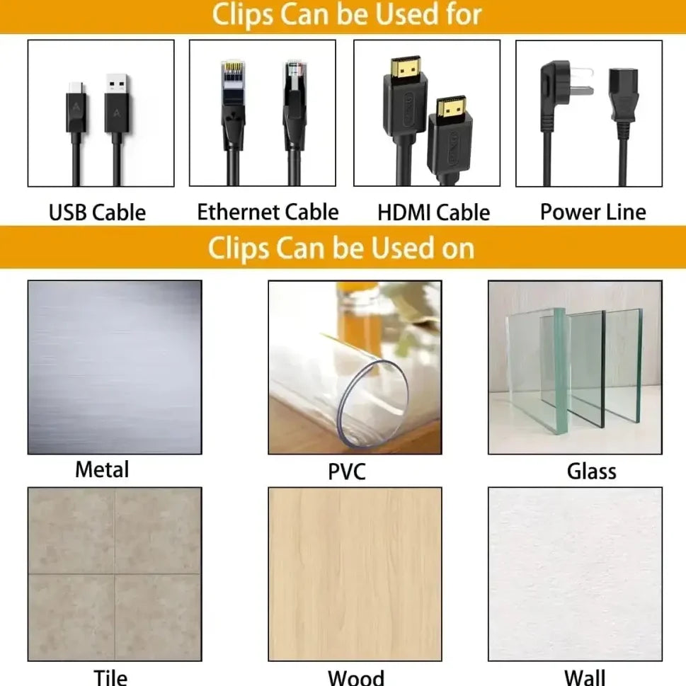 Reusable Nylon Cable Organizer Ties – 5/10/20PCS