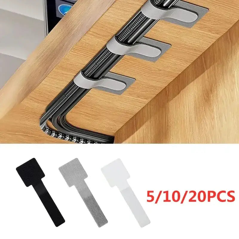 Reusable Nylon Cable Organizer Ties – 5/10/20PCS