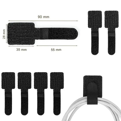 Reusable Nylon Cable Organizer Ties – 5/10/20PCS
