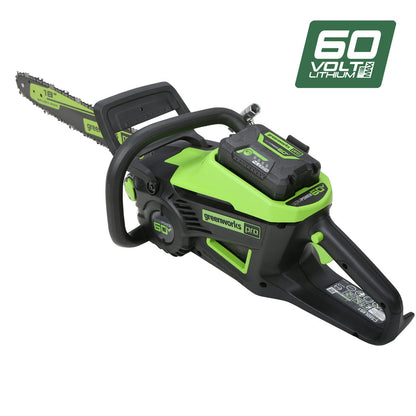 Greenworks 60V Pro Brushless Chainsaw (16″) - Skin Only