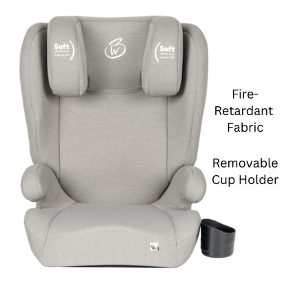 Elite Extend i-Size R129 Booster Car Seat with ISOFIX and Cup Holder