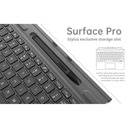 Colourways Bluetooth Magnetic Keyboard for Microsoft Surface Pro 8, 9, 10 & X with Pen Slot