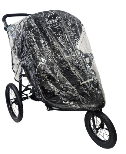 Teina 3-Wheel Twin Stroller - Black