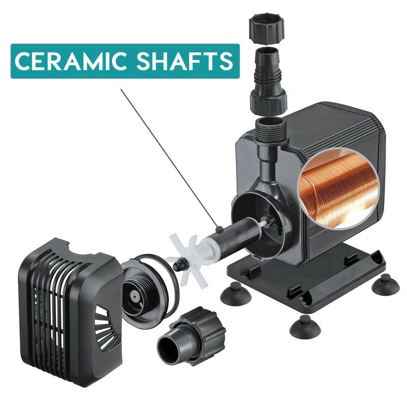 6000L/H Water Pump Fountain Fish Tank Pond Aquarium Pump