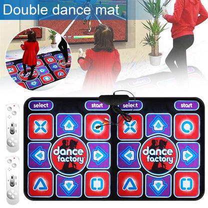 Double Dancing Mat Sports Fitness Games