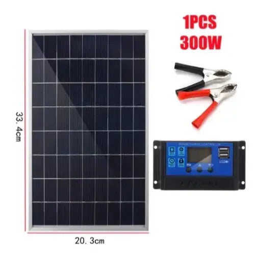 20W Outdoor Portable Solar Power Kit