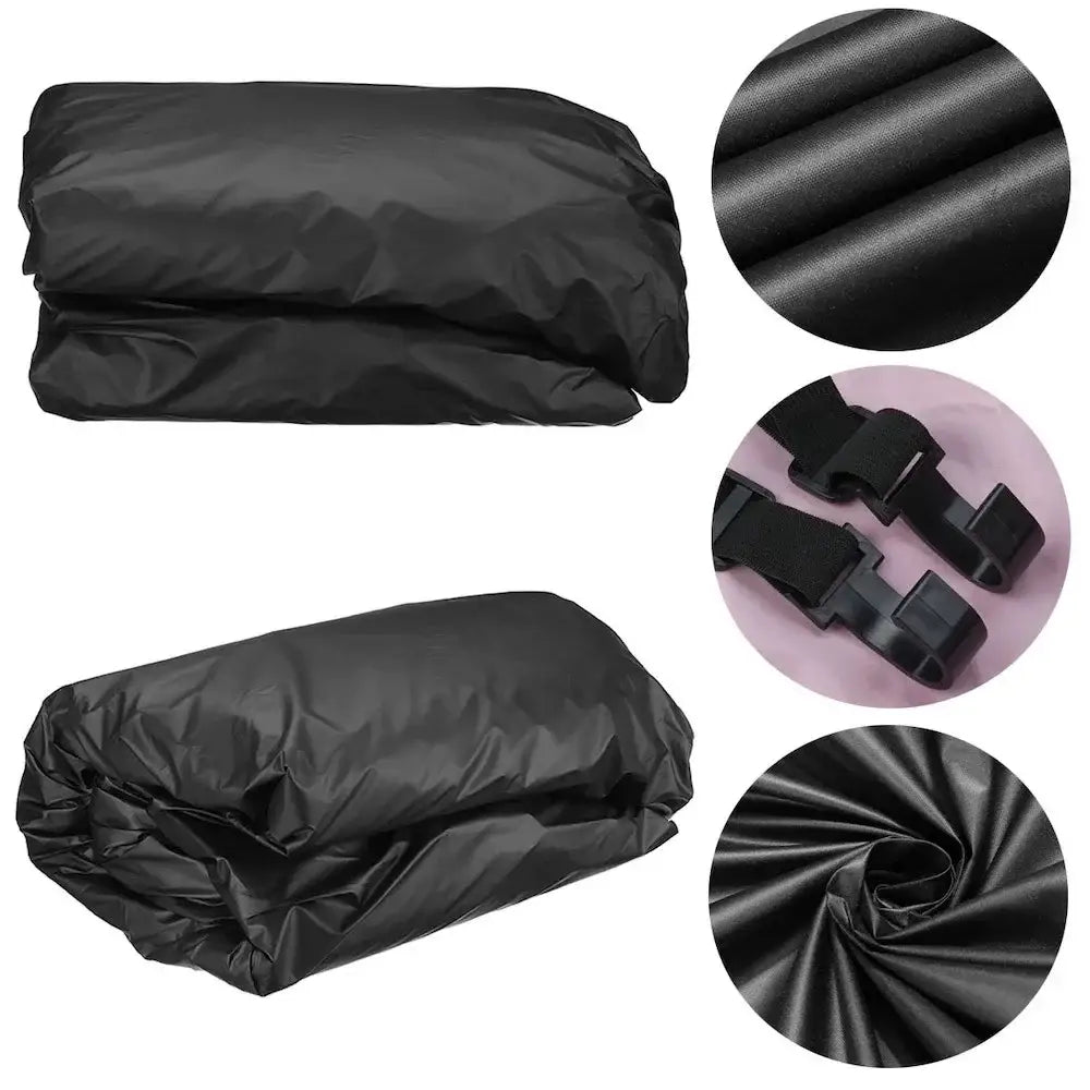 210D Black RV & Motorhome Roof Protective Cover