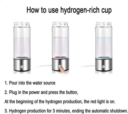 Hydrogen Water Generator Bottle - salelink.co.nz