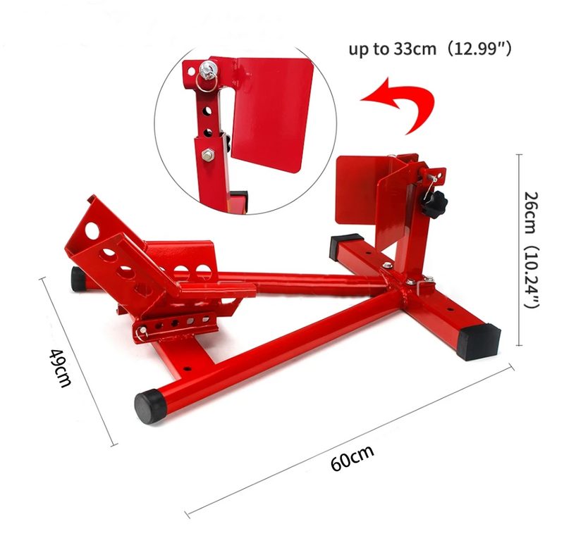 Motorcycle Front Wheel Chock Stand - salelink.co.nz
