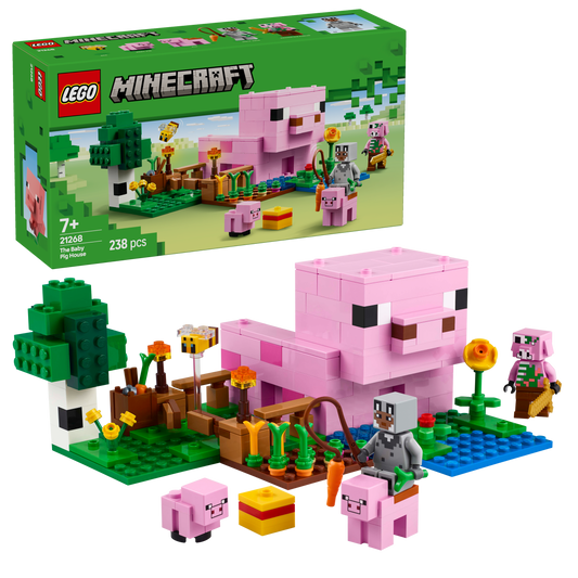 LEGO Minecraft: The Baby Pig House (21268)