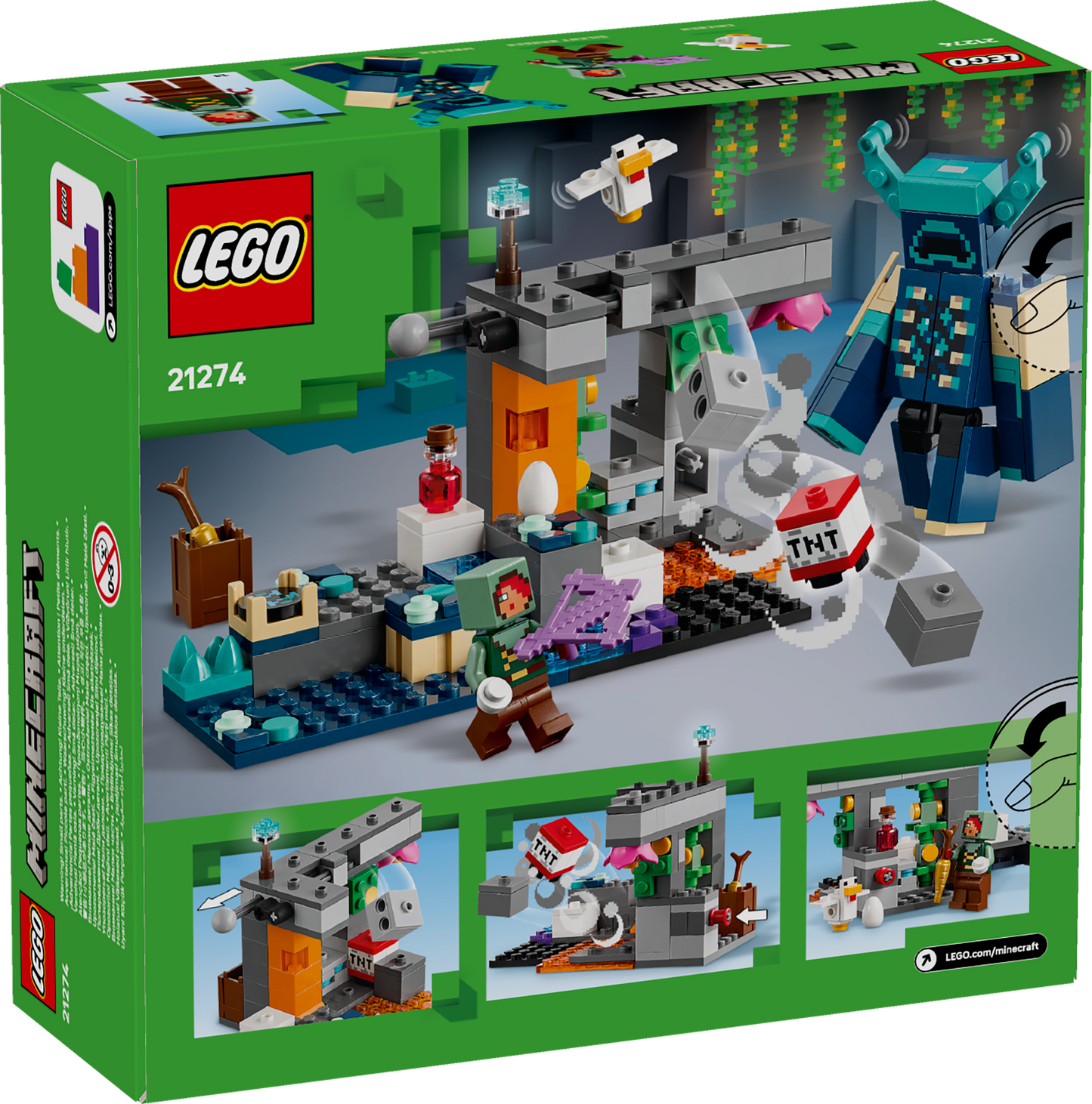 LEGO Minecraft: The Warden Encounter (21274)