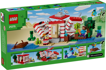 LEGO Minecraft: The TNT Jungle House (21275)