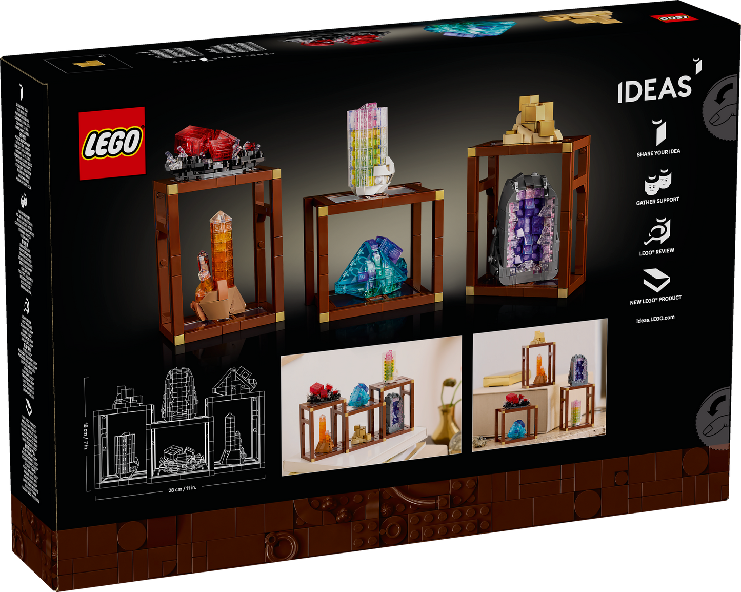LEGO Ideas: Mineral Collection (21362)