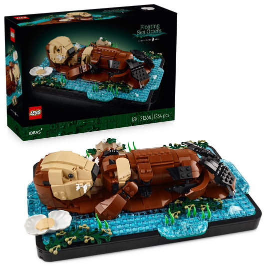 LEGO Ideas: Floating Sea Otters (21366)