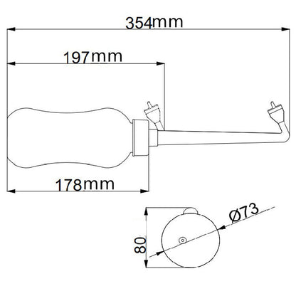 Portable Bidet Sprayer/Peri Bottle for Postpartum Perineal Care-hemmoroid 450ML - salelink.co.nz