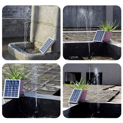Solar-Powered Water Pump Brushless DC Solar Power Fountain
