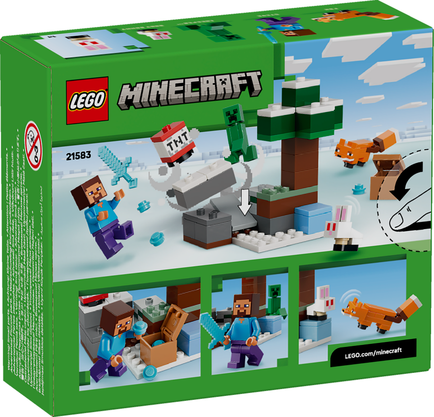 LEGO Minecraft: Steves Taiga Adventure (21583)
