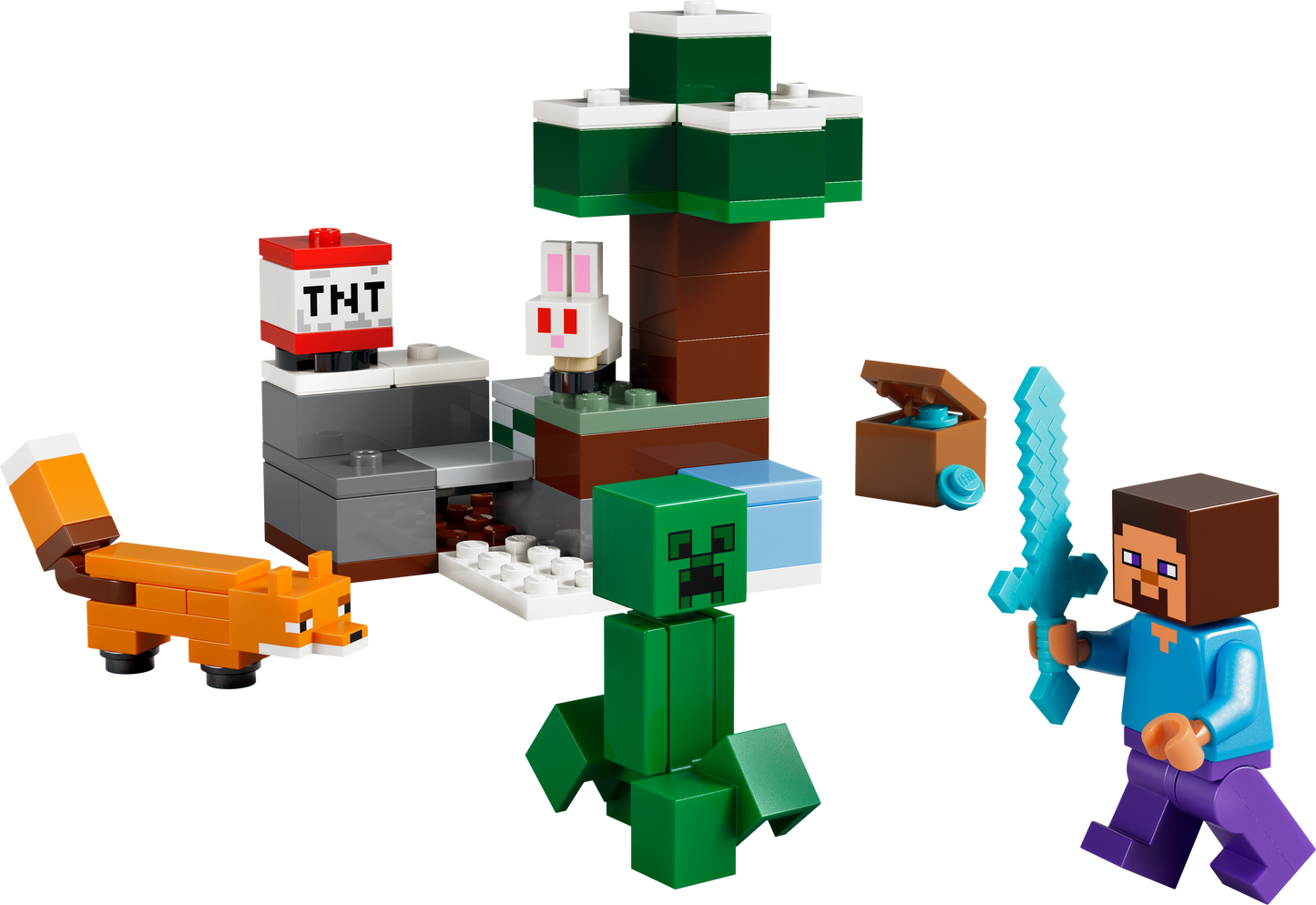 LEGO Minecraft: Steves Taiga Adventure (21583)