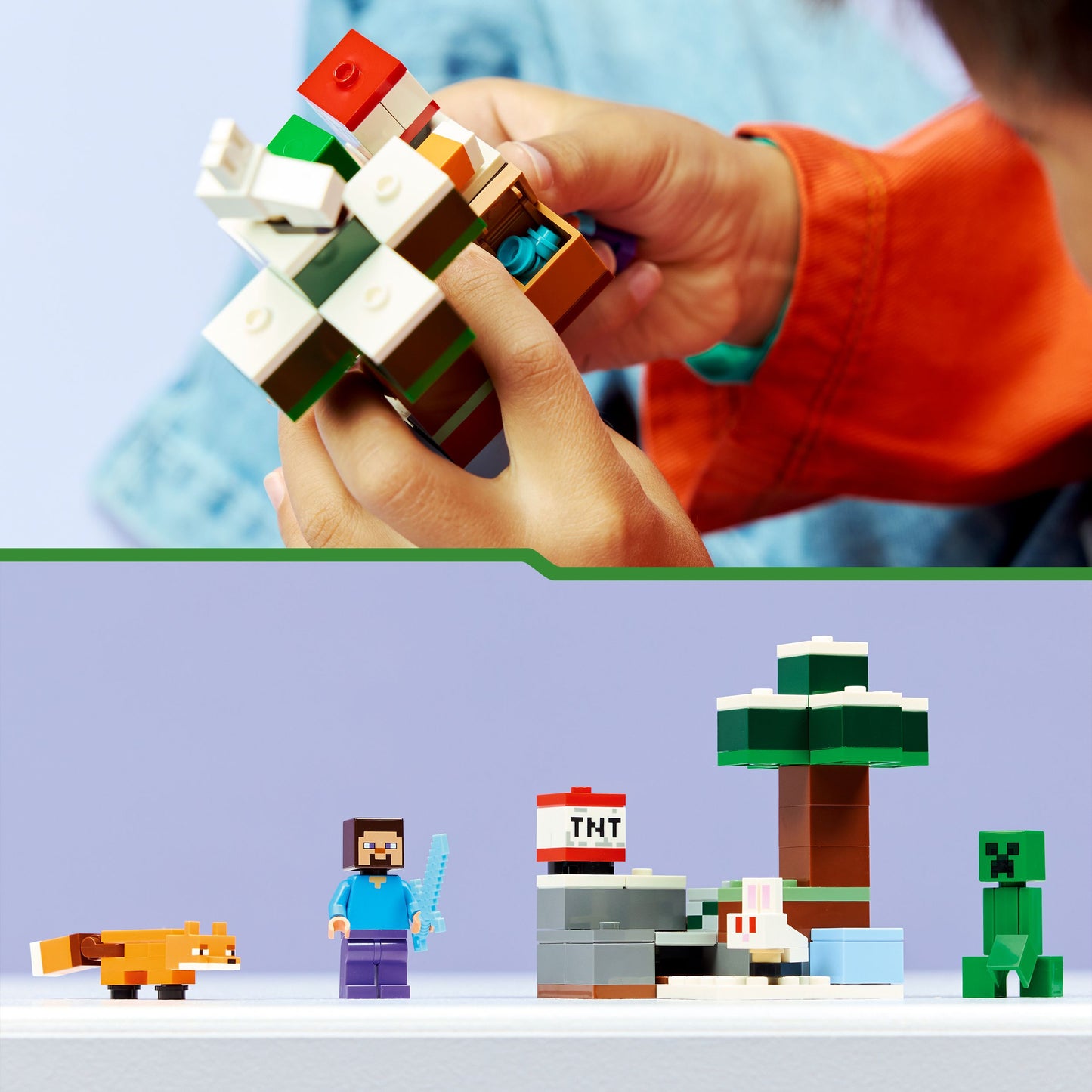 LEGO Minecraft: Steves Taiga Adventure (21583)