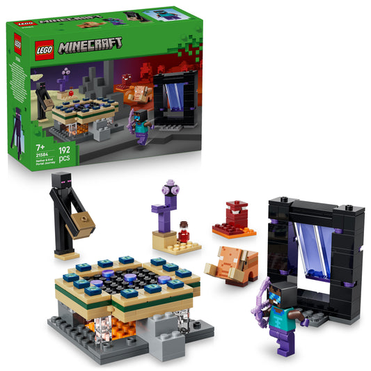 LEGO Minecraft: Nether & End Portal Journey (21584)