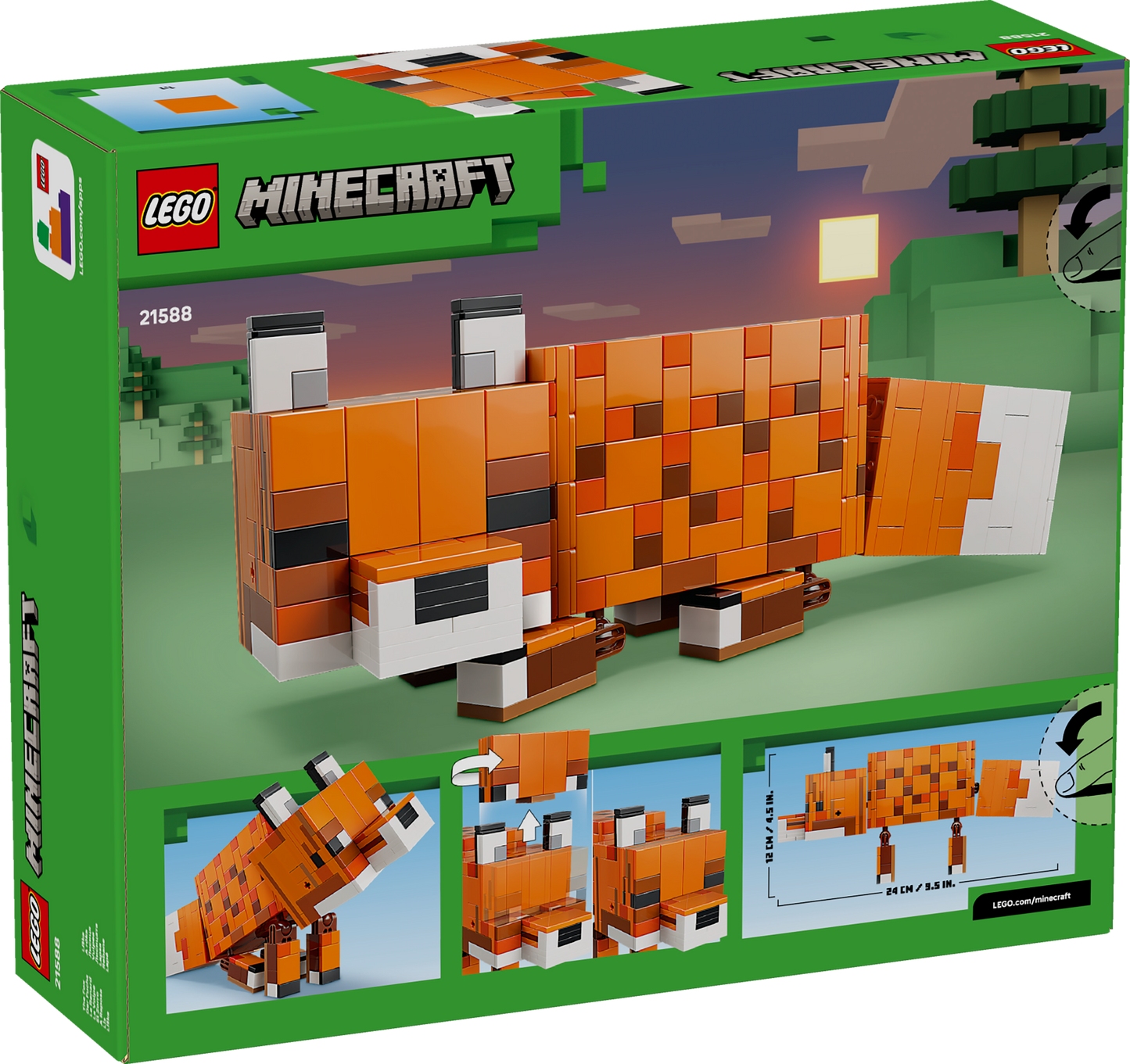 LEGO Minecraft: The Fox (21588)