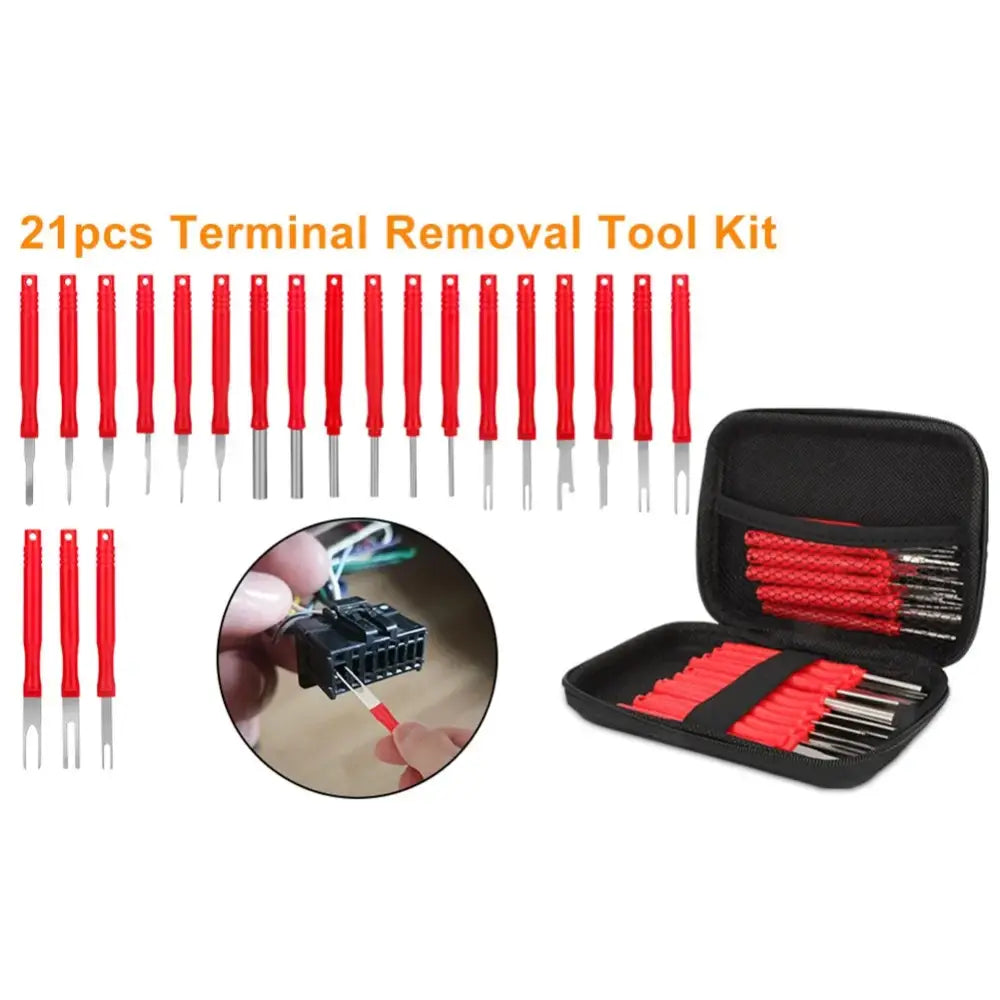 21PCS Electrical Terminal Removal Tool Set (21pcs)