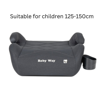 ClickSecure i-Size R129 Half Booster Seat with ISOFIX and Cup Holder
