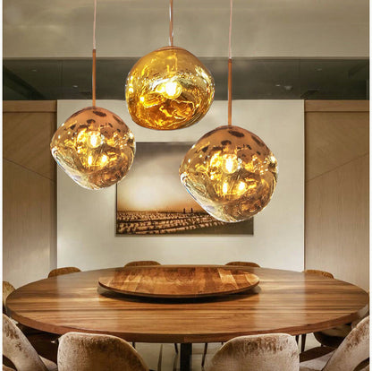 Lava Pendant Light Hanging Modern Round Hanging Lamp