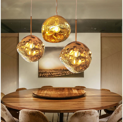 Lava Pendant Light Hanging Modern Round Hanging Lamp - salelink.co.nz