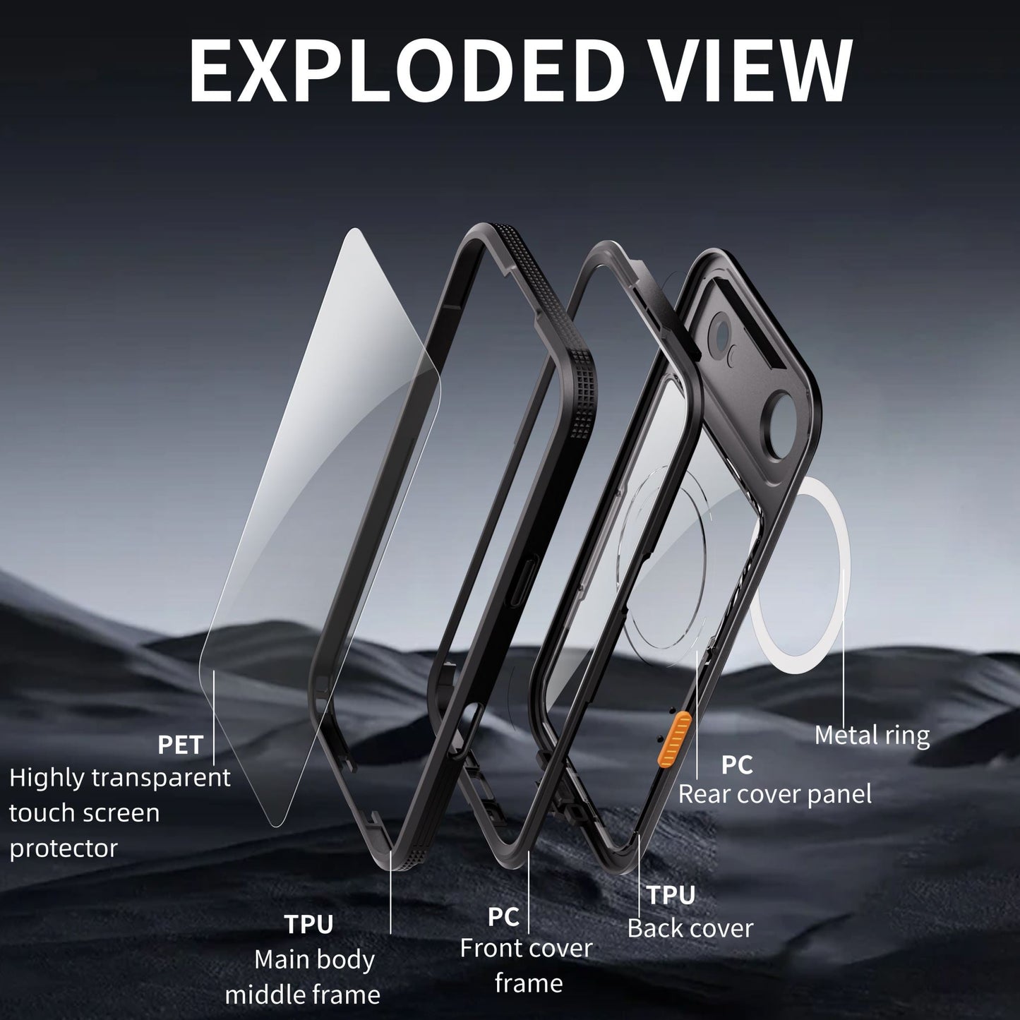 iPhone 17 Air Waterproof Case Magsafe Waterproof Shockproof Rugged