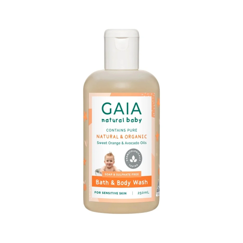 Gaia Natural Bath & Body Wash - 250ml