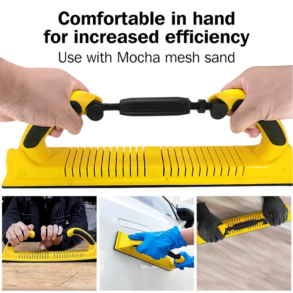 Adjustable Flex Longboard Hand Sanding File Block Hand Grinder