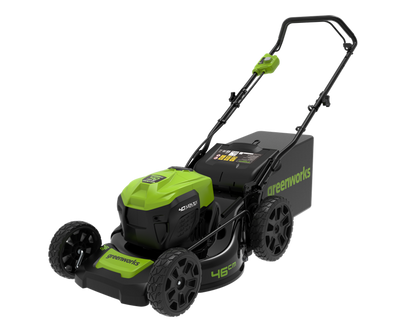 Greenworks 60V 46cm Self-Propelled Lawnmower Ultimate Starter Kit