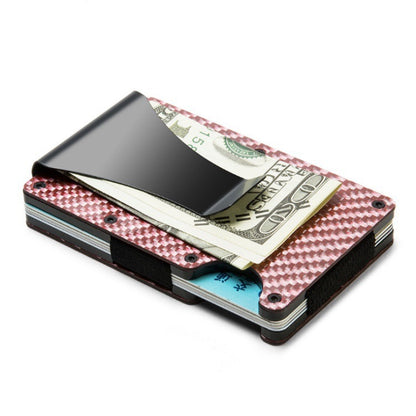 RFID Blocking Carbon Fiber Wallet and Card Holder