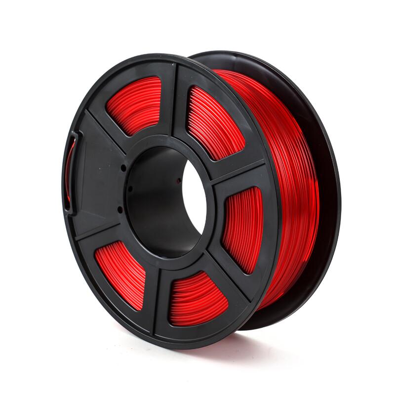 1KG PETG 1.75mm 3D Printer Printing Filament - Transparent Red