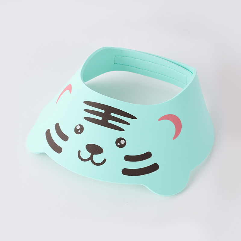 Cartoon Baby Shower Cap for Water Protection (1pc)