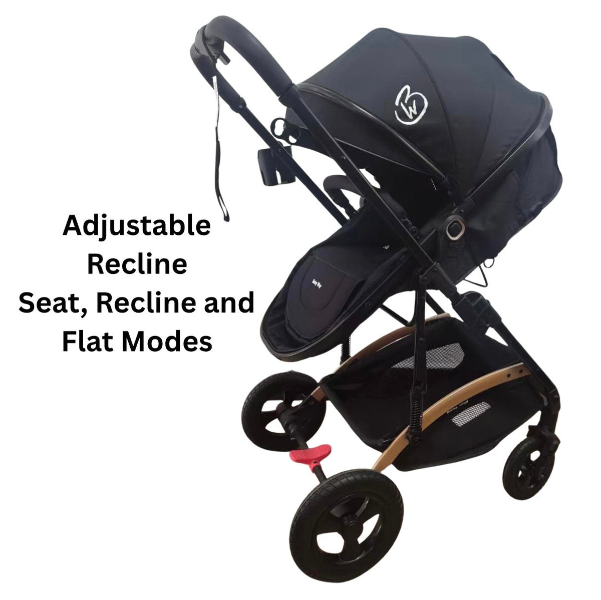 Preorder - Titan 3in1 Stroller + Bassinet + i-Size Capsule Car Seat Combo with Sunshade Set and Food Tray