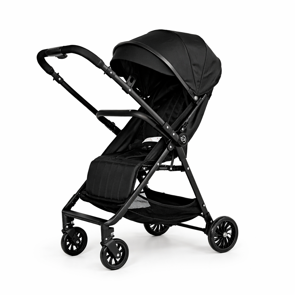 Roam Switch Lightweight Reversible Handlebar Compact Baby Stroller - BLACK