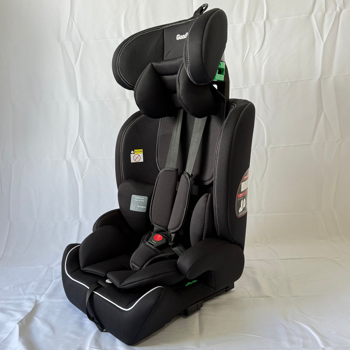 Arête Aegis i-Size Booster Car Seat — Black
