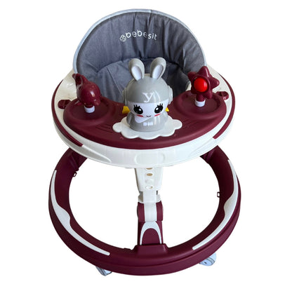 Deluxe O-ring Multifunctional Baby Walker with Lights and Melody Activity Centre