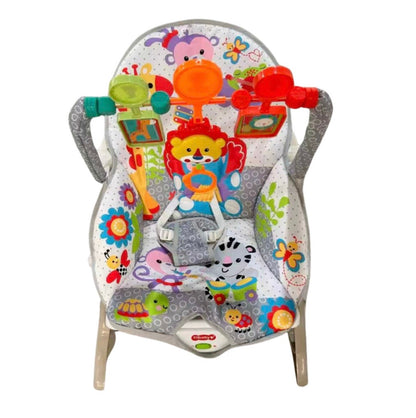 Infant-to-Toddler Baby Rocker – Multi-Stage Seat with Soothing Vibration & Toy Bar