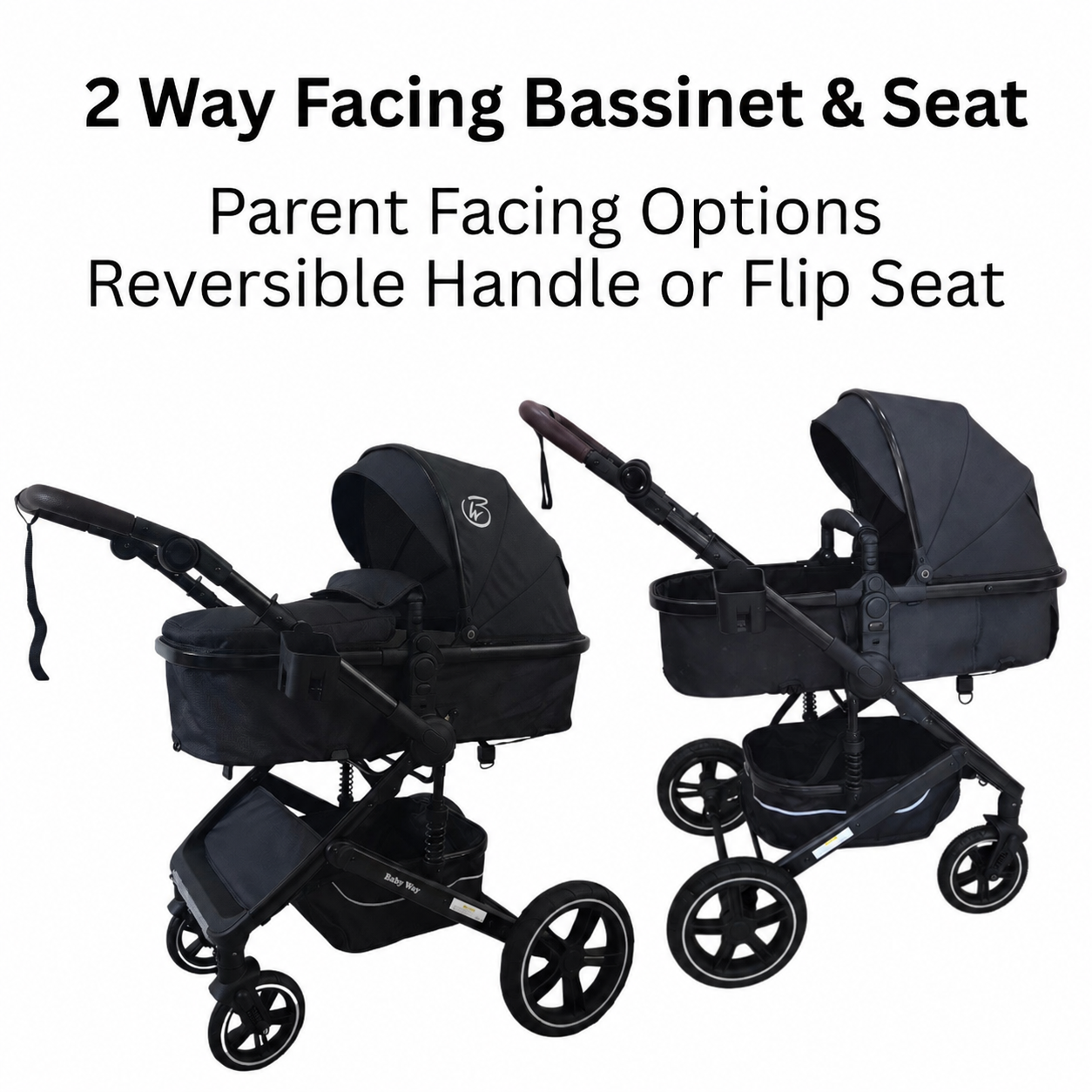 Preorder - Supra Sapphire Bundle - 4in1 Stroller Buggy + Bassinet + Capsule with ISOFIX Base Combo with 360 GoldSpin Rotating Convertible Car Seat