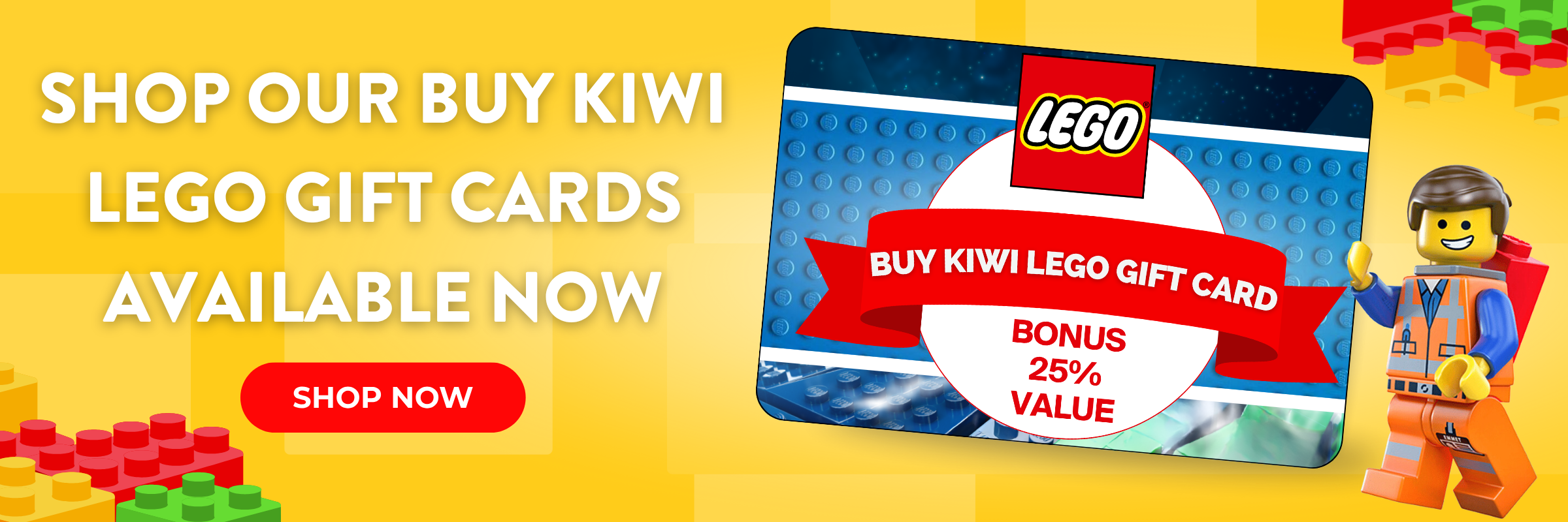 Buy Kiwi LEGO Gift Card