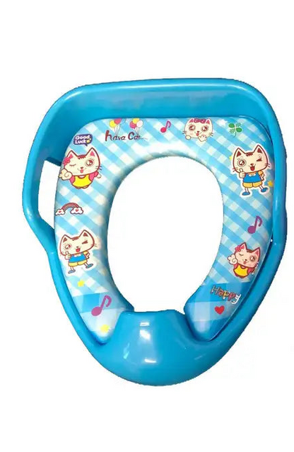 Padded Toilet Training Seat BLUE