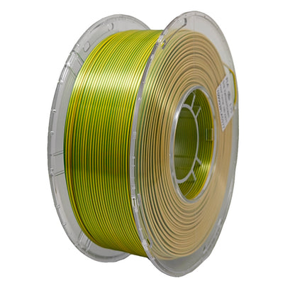 PLA 3D Printing Filament 1KG - Yellow+Green