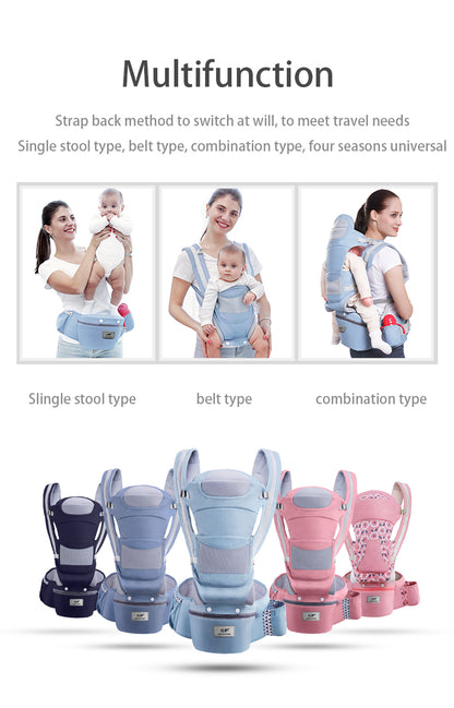 3 IN 1 BABY CARRIER HIPSEAT DARK BLUE